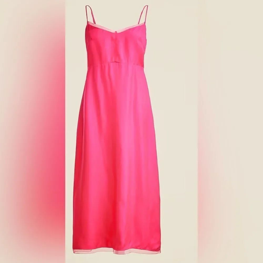 J.Crew Natasha slip dressโNWT Size 00